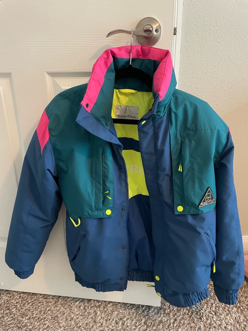 Teddy Fresh Colorful Uni-Sex Ski Jacket